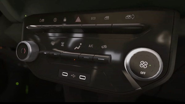 Dacia Spring - Le système d'air conditionné