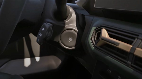 Démarrage véhicule - sélecteur de mode de conduite - Dacia Spring