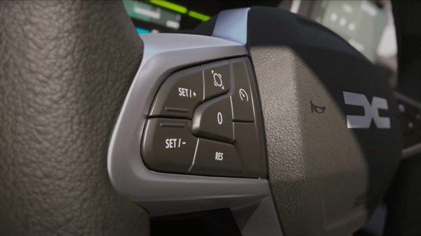 Dacia Spring - Le limiteur de vitesse