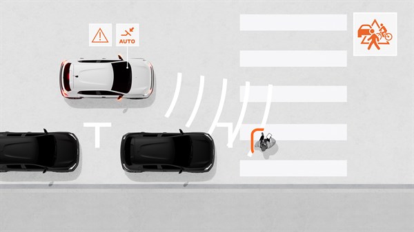 Freinage automatique d'urgence (AEBS) - Dacia Spring