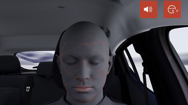 Caméra de détection de fatigue - Dacia Sandero 