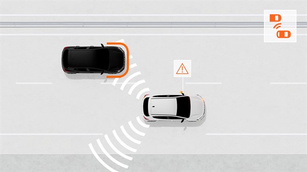 Dacia Sandero - avertisseur d’angle mort