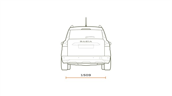 Dimensions Dacia Jogger