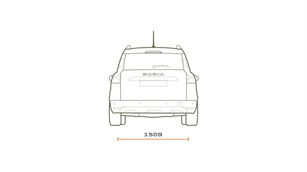 Dimensions Dacia Jogger