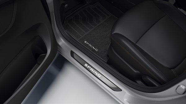 Nouvelle Dacia Spring  tapis de sol textile premium