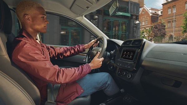 Nouvelle Dacia Spring intérieur