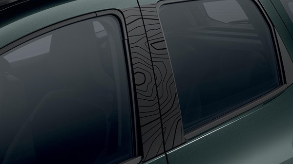 Dacia Duster Extreme - Lignes topographiques 