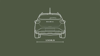 Sandero Stepway dimensions arrière